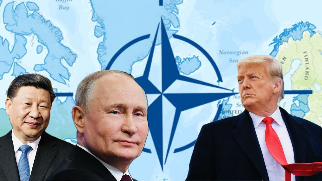 Trump Says NATO, Not Russia or China, Threatens America